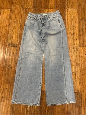PacSun Low Rise Baggy Light Blue Wide-Leg Women’s Jeans